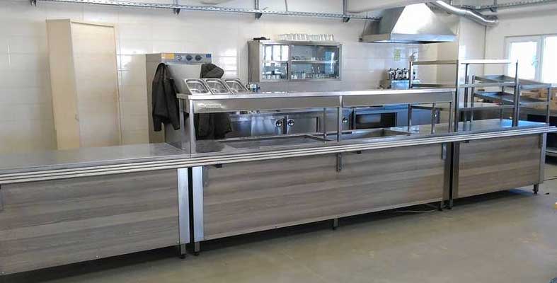 2.El Yemek Self Servis Hattı | İkinci El Lokanta Malzemesi Alanlar