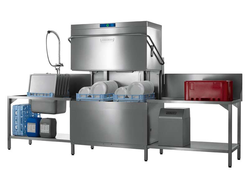 Hobart Giyotin Tip Bulaşık Makinesi Profi AMXT-10B | Hobart Türkiye Distribütörü